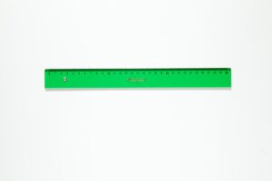 REGLA PLASTICO FABER CASTELL 30 CM.VERDE
