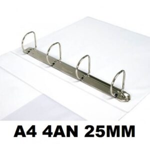 CARPETA PLAST.PVC CANGURO 4A.25mm.DIN A4 MIXT