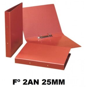 CARPETA CART.CUERO 2A.30mm.FOLIO NATURAL