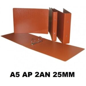 CARPETA CART.CUERO 2A.30mm.CUARTA APAISADA