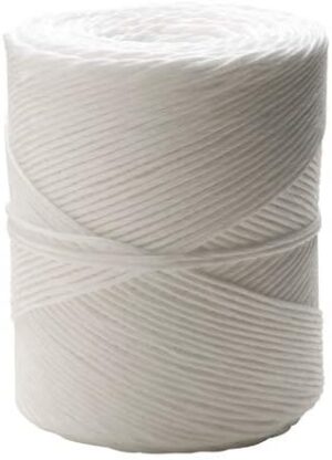 CUERDA RAFIA BLANCA 2 CABOS 600 mt/Kg..