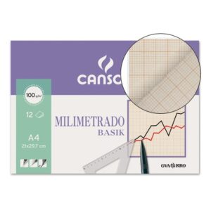 LAMINA-DIB.MINIPACK-PAPEL MILIMETRADO A4