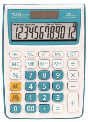 CALCULADORA PLUS SOBREMESA SS-COLOR 1