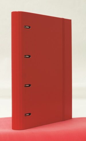 CARPETA FORR.A4 4A.25 C/REC.CAMPUS ROJA