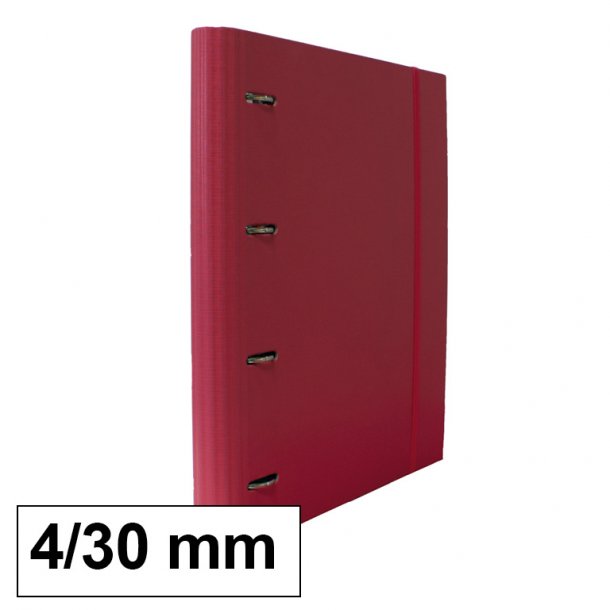 CARPETA FORR.A4 4A.25 C/REC.CAMPUS ROSA OSCURO