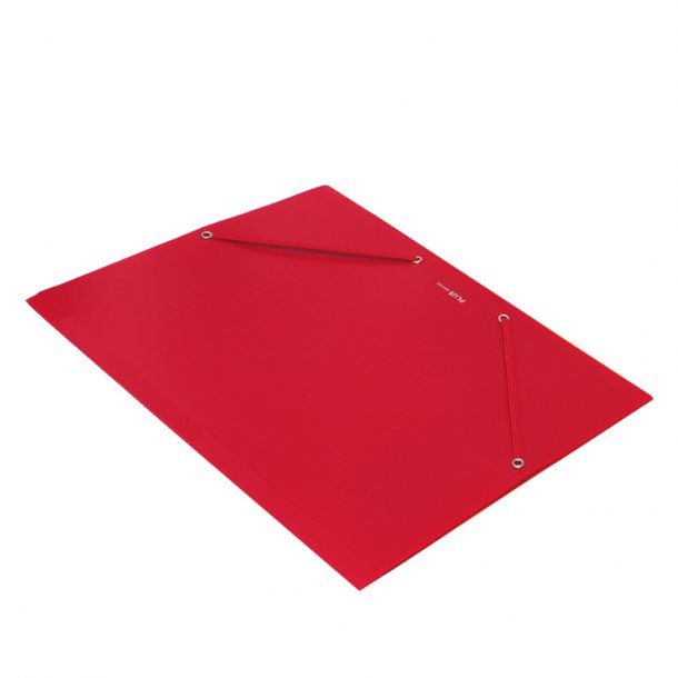 CARPETA PP.OPACA SOFT LISA SOL.A4 PLUS ROJA