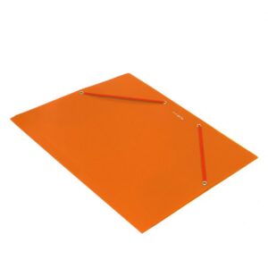 CARPETA PP.OPACA SOFT LISA SOL.A4 PLUS NARANJA