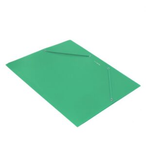 CARPETA PP.OPACA SOFT LISA SOL.A4 VERDE OSC