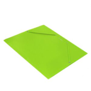 CARPETA PP.OPACA SOFT LISA SOL.A4 PLUS VERDE CLA