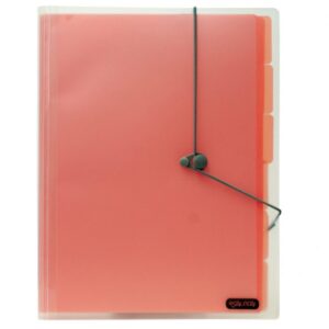 CARPETA CLASIF.PLUS FILE 12 P.P.12 D.ROJA