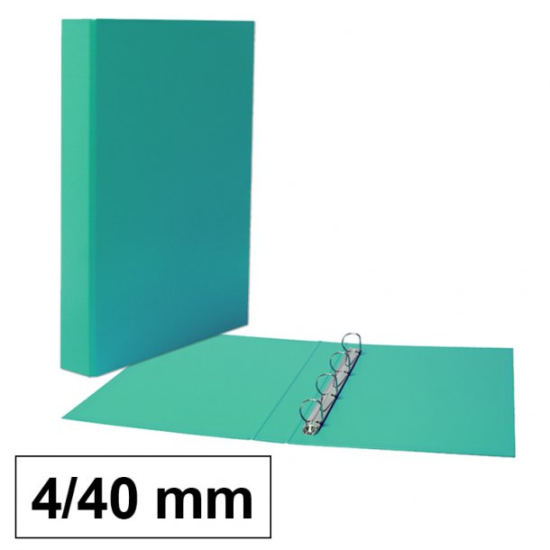 CARPETA PLAS.A.FORR.A4 PLUS 4A/40 VERDE
