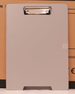 CARPETA POLIPR.PINZA PLUS OPACA GRIS