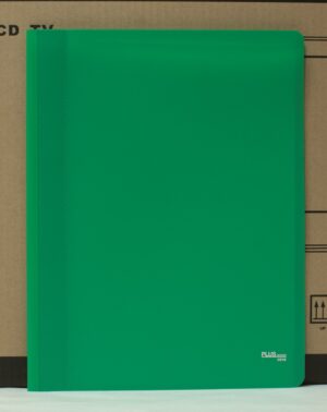 CARPETA FUNDAS A4-10H.35mcs OPACA S/LOMO VERDE