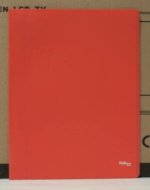 CARPETA FUNDAS A4-10H.35mcs OPACA S/LOMO ROJO
