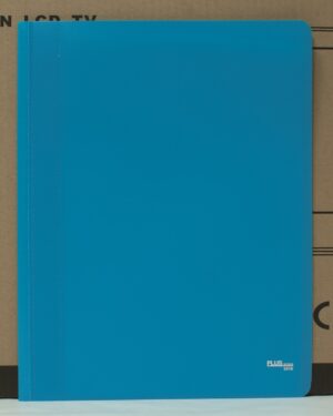 CARPETA FUNDAS A4-10H.35mcs OPACA S/LOMO AZUL