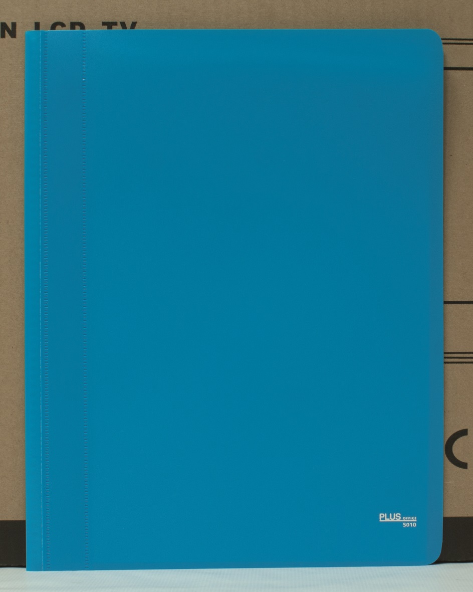 CARPETA FUNDAS A4-10H.35mcs OPACA S/LOMO AZUL