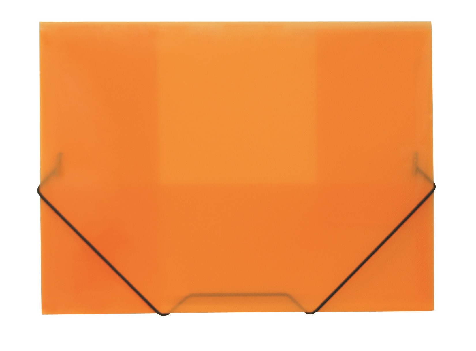 CARPETA PP.TRANSL.RAYADA SOL.A4 NARANJA