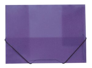 CARPETA PP.TRANSL.RAYADA SOL.A4 VIOLETA