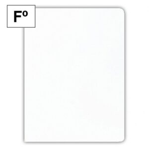 SUBCARPETA FOL PTE/50 PASTEL BLANCA