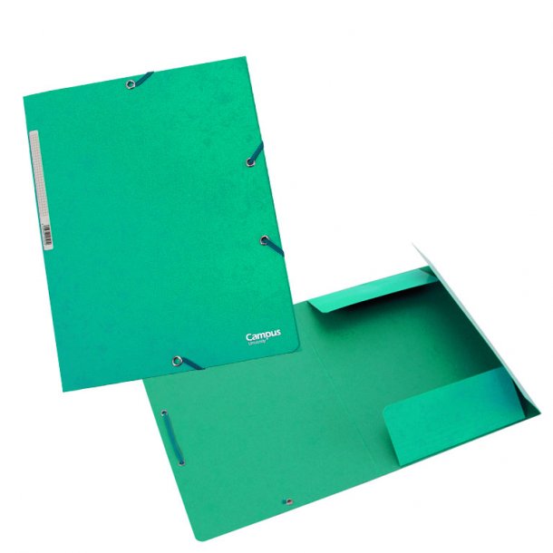 CARP.CAR.A4 CAMPUS BRILLO 400gr SOL.VERDE