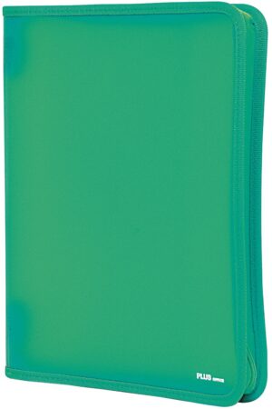 CARTERA MANO PP PLUS CREMALLERA HUMO/VERDE