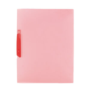 DOSIER PINZA TRANSLUCIDO PLUS OFFICE ROJO
