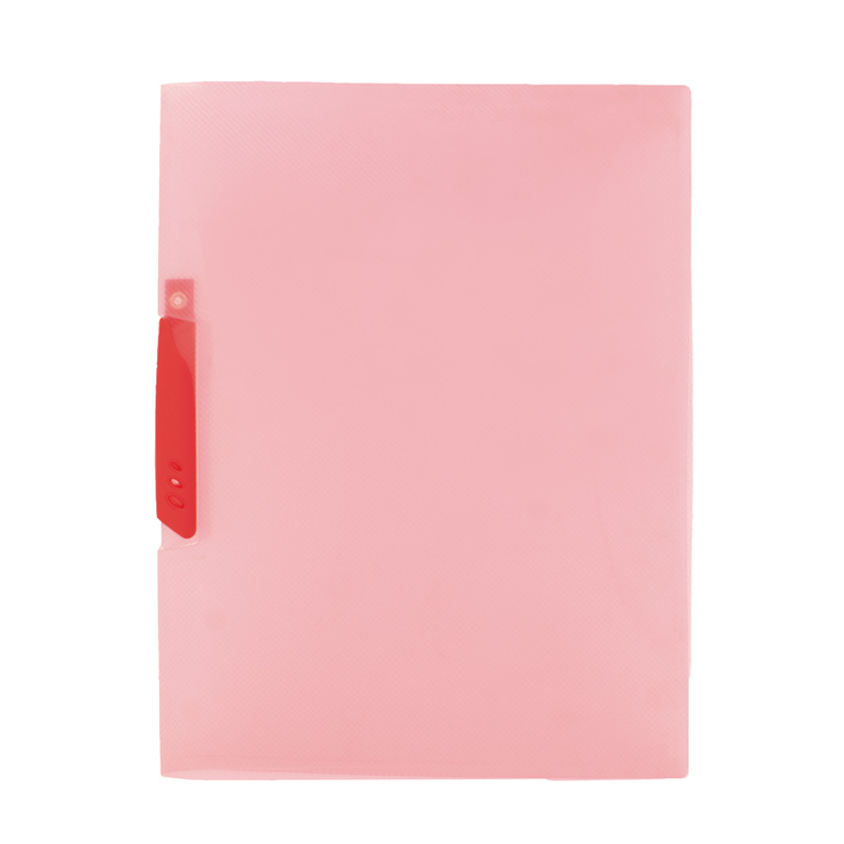 DOSIER PINZA TRANSLUCIDO PLUS OFFICE ROJO