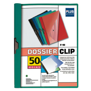 DOSIER PINZA METAL PLUS > 50 H. VERDE
