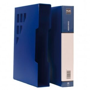 CARPETA FUNDAS A4-80H.50mcs RIGIDA OPACA AZUL.