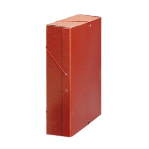 CARPETA PROY.CARTON GOMAS- 10cm ROJA