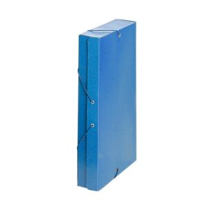 CARPETA PROY.CARTON GOMAS- 5,0cm AZUL