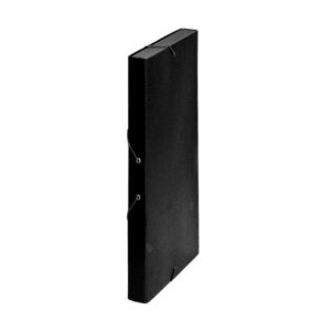 CARPETA PROY.CARTON GOMAS- 3,0cm NEGRO
