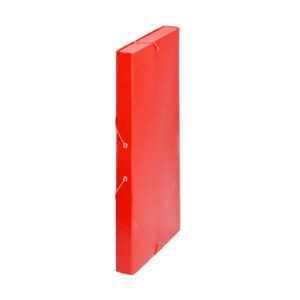 CARPETA PROY.CARTON GOMAS- 3,0cm ROJO