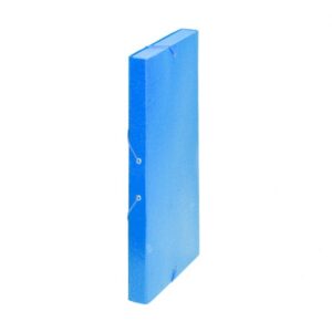 CARPETA PROY.CARTON GOMAS- 3,0cm AZUL