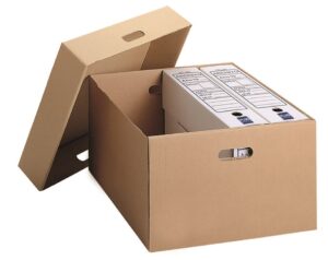 CAJA CONTENEDORA 4 ARCHIVO DEFIN.MARRON Fº
