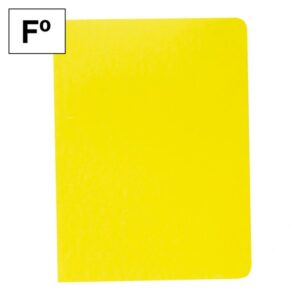 SUBCARPETA FOL PTE/50 PASTEL AMARILLA