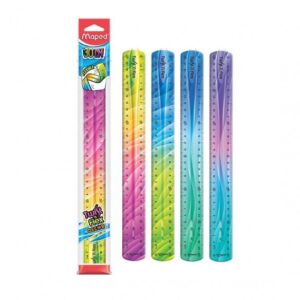 REGLA PLASTICO FLEXIBLE 30 CM.TWIST MAPED