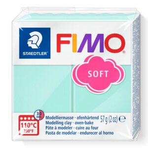 PASTA MODELAR FIMO SOFT 56gr.VERDE PASTEL