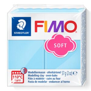 PASTA MODELAR FIMO SOFT 56gr.AZUL PASTEL