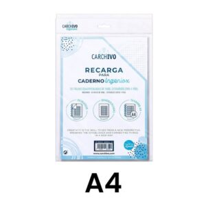 RECAMBIO CUADERNO INGENIOX A4 50 HOJAS CUADRO
