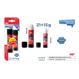 BLT/ 1 BARRA PEGAM.MP 21g. + 1 de15gr.GRATIS