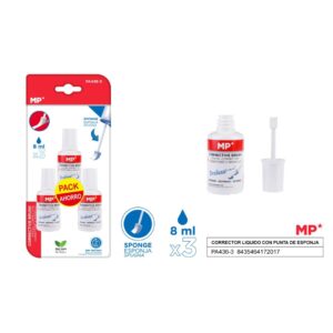 BLT/3 CORRECTOR BOTE MP FLUID PACK AHORRO