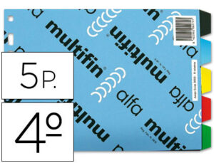 SEPARADOR MULTIFIN 3003 5P.PLAST.4ºAP.