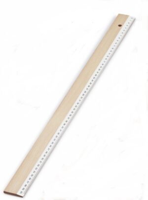 REGLA MADERA  60 CM.