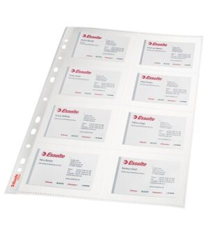 FUNDA MULT.DIN A4 TARJETERO ESSELTE  B/10-80T