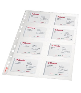 FUNDA MULT.DIN A4 TARJETERO ESSELTE B/10-80T