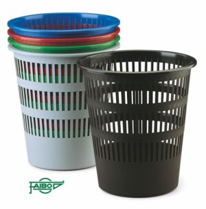 PAPELERA PLASTICO REJILLA RDA.GDE.