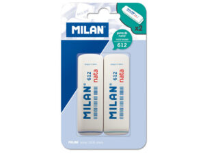 GOMAS BORRAR MILAN BLISTER 2x612