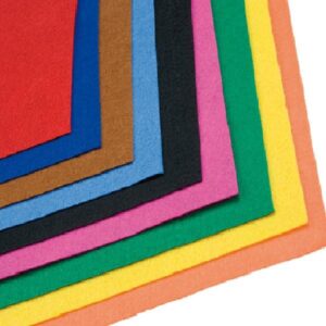 FIELTRO TRAB.MANUALES 2mm. A-4  PTE/10 SURT.