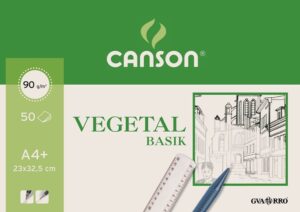 BLOC DIBUJO A4 CANSON VEGETAL